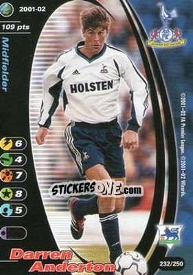 Sticker Darren Anderton - Football Champions England 2001-2002 - Wizards of The Coast