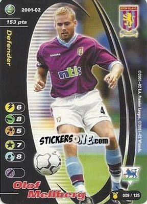 Sticker Olof Mellberg - Football Champions England 2001-2002 n. u9 - Wizards of The Coast