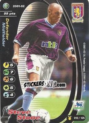 Sticker Steve Stone - Football Champions England 2001-2002 n. u10 - Wizards of The Coast