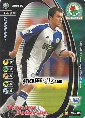 Sticker Damien Johnson - Football Champions England 2001-2002 - Wizards of The Coast