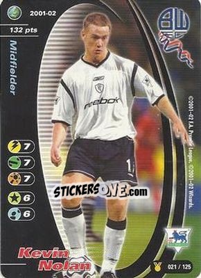 Sticker Kevin Nolan - Football Champions England 2001-2002 - Wizards of The Coast