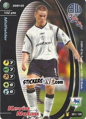 Sticker Kevin Nolan - Football Champions England 2001-2002 n. u21 - Wizards of The Coast