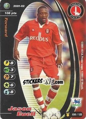 Sticker Jason Euell - Football Champions England 2001-2002 n. u30 - Wizards of The Coast