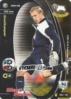 Sticker Mart Poom - Football Champions England 2001-2002 n. u38 - Wizards of The Coast