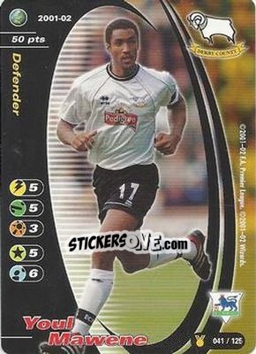 Sticker Youl Mawene - Football Champions England 2001-2002 n. u41 - Wizards of The Coast