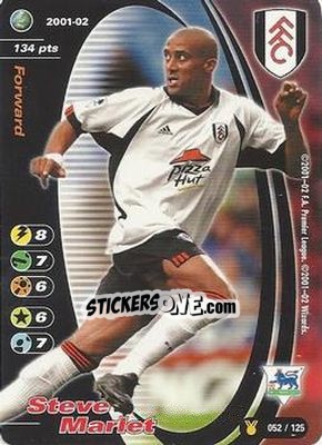 Sticker Steve Marlet - Football Champions England 2001-2002 n. u52 - Wizards of The Coast