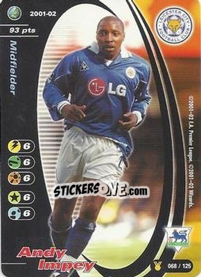 Sticker Andy Impey - Football Champions England 2001-2002 - Wizards of The Coast