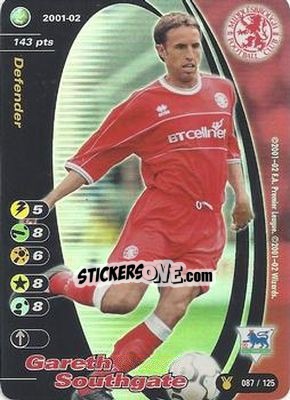 Sticker Gareth Southgate - Football Champions England 2001-2002 n. u87 - Wizards of The Coast
