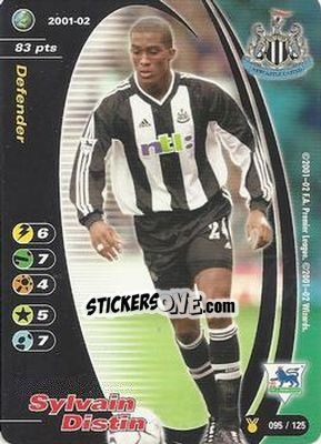 Sticker Sylvain Distin - Football Champions England 2001-2002 n. u95 - Wizards of The Coast