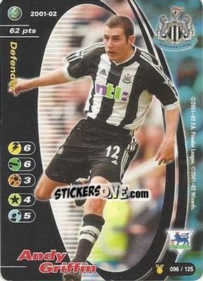 Figurina Andy Griffin - Football Champions England 2001-2002 n. u96 - Wizards of The Coast