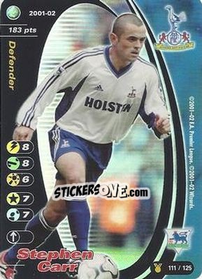 Sticker Stephen Carr - Football Champions England 2001-2002 - Wizards of The Coast