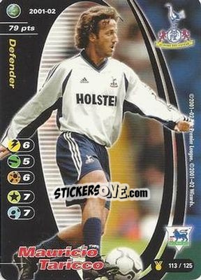 Sticker Mauricio Taricco - Football Champions England 2001-2002 - Wizards of The Coast