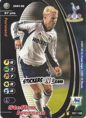 Sticker Steffen Iversen - Football Champions England 2001-2002 n. u117 - Wizards of The Coast