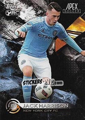 Sticker Jack Harrison - MLS 2016 APEX - Topps