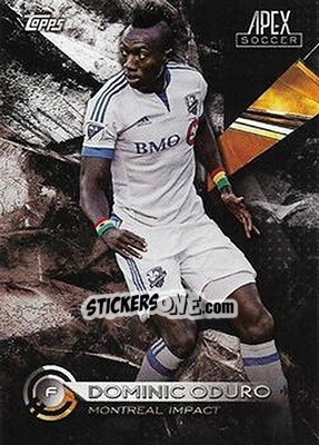Sticker Dominic Oduro - MLS 2016 APEX - Topps
