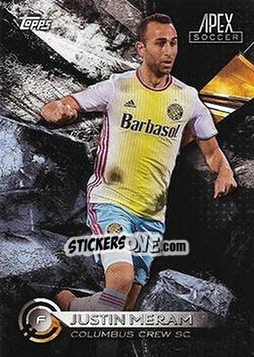 Cromo Justin Meram - MLS 2016 APEX - Topps