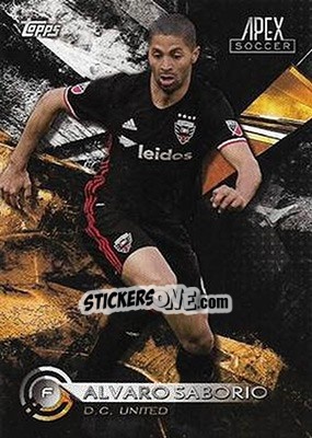 Cromo Alvaro Saborio - MLS 2016 APEX - Topps