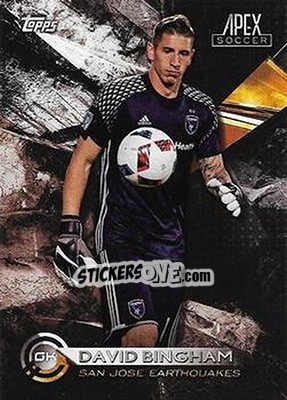 Cromo David Bingham - MLS 2016 APEX - Topps