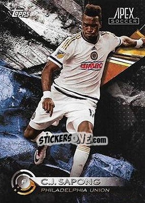 Sticker C.J. Sapong - MLS 2016 APEX - Topps