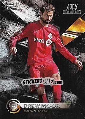 Sticker Drew Moor - MLS 2016 APEX - Topps