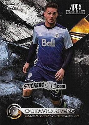 Cromo Octavio Rivero - MLS 2016 APEX - Topps