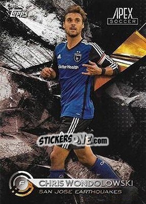 Cromo Chris Wondolowski - MLS 2016 APEX - Topps