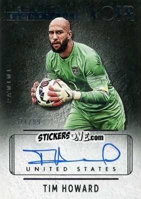 Figurina Tim Howard - Noir Soccer 2016-2017 - Panini