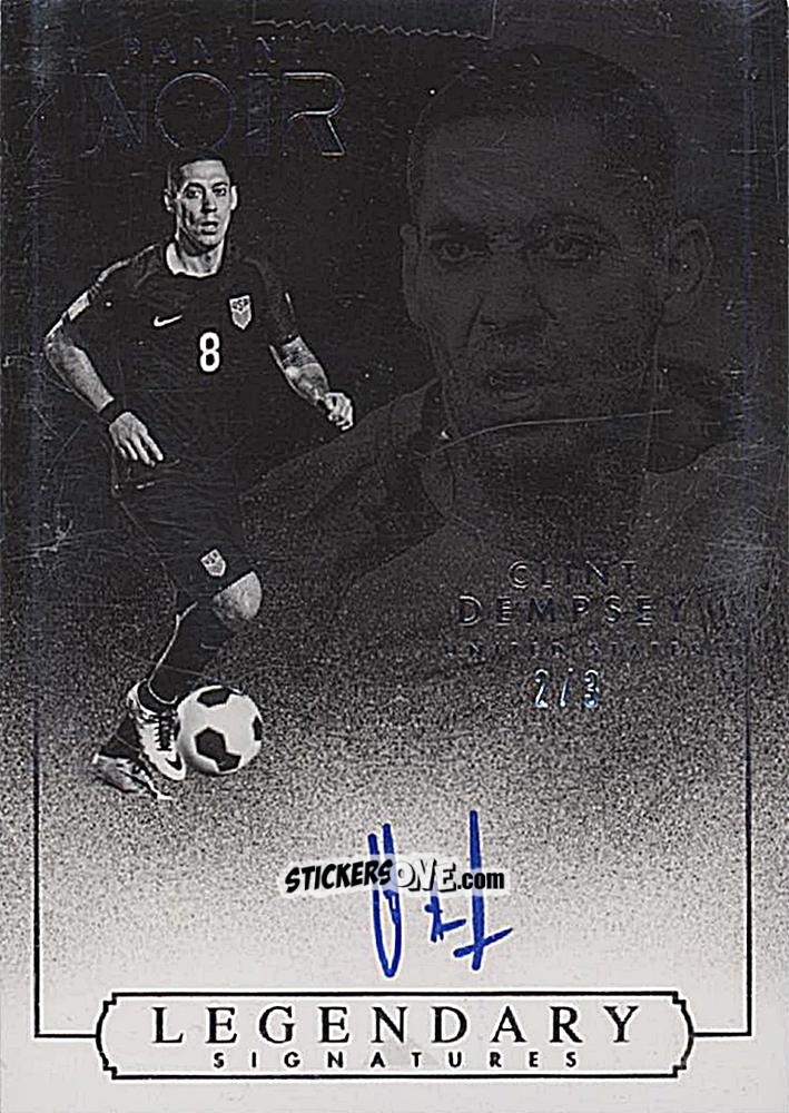 Sticker Clint Dempsey - Noir Soccer 2016-2017 n. LS-CD - Panini