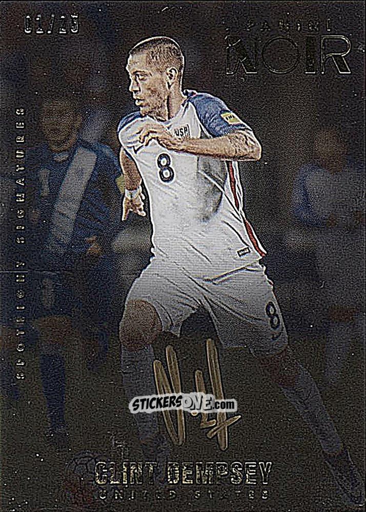 Sticker Clint Dempsey - Noir Soccer 2016-2017 n. SS-CD - Panini