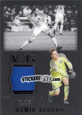 Sticker Asmir Begovic - Noir Soccer 2016-2017 - Panini