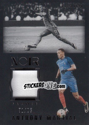 Sticker Anthony Martial - Noir Soccer 2016-2017 - Panini