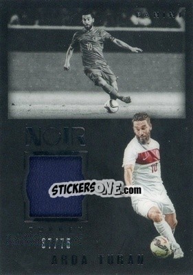 Sticker Arda Turan - Noir Soccer 2016-2017 n. AN-AT - Panini