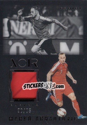 Sticker Marko Arnautovic - Noir Soccer 2016-2017 n. AN-MA - Panini