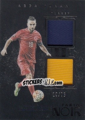Sticker Arda Turan - Noir Soccer 2016-2017 n. DM-AT - Panini