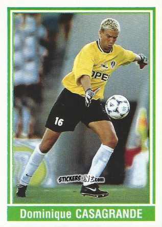 Sticker Dominique Casagrande - SuperFoot 1999-2000 n. 21 - Panini