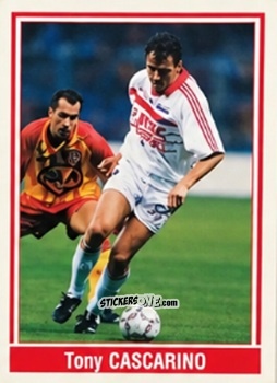 Figurina Tony Cascarino - SuperFoot 1999-2000 n. 91 - Panini
