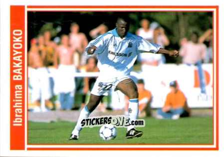 Cromo Ibrahima Bakayoko - SuperFoot 1999-2000 n. 93 - Panini