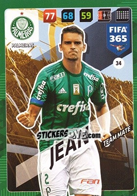 Figurina Jean - FIFA 365: 2017-2018. Adrenalyn XL - Panini