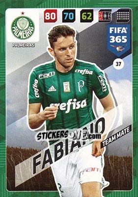 Sticker Fabiano - FIFA 365: 2017-2018. Adrenalyn XL - Panini