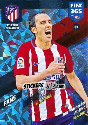Sticker Diego Godin - FIFA 365: 2017-2018. Adrenalyn XL - Panini