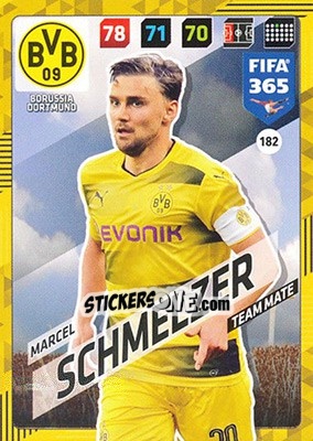 Sticker Marcel Schmelzer - FIFA 365: 2017-2018. Adrenalyn XL - Panini