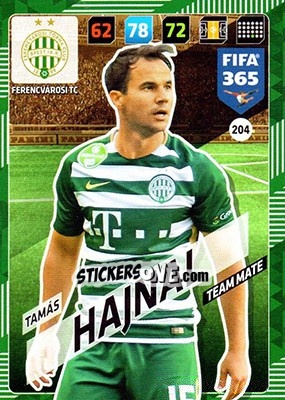 Sticker Tamas Hajnal - FIFA 365: 2017-2018. Adrenalyn XL - Panini