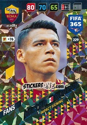 Sticker Héctor Moreno - FIFA 365: 2017-2018. Adrenalyn XL n. 229 - Panini