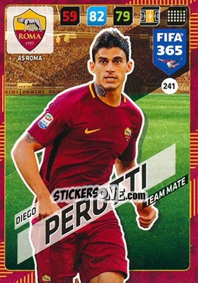 Sticker Diego Perotti - FIFA 365: 2017-2018. Adrenalyn XL - Panini