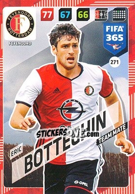 Sticker Eric Botteghin - FIFA 365: 2017-2018. Adrenalyn XL n. 271 - Panini