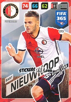 Sticker Bart Nieuwkoop - FIFA 365: 2017-2018. Adrenalyn XL - Panini