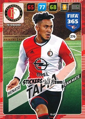 Sticker Renato Tapia - FIFA 365: 2017-2018. Adrenalyn XL n. 276 - Panini