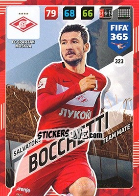 Sticker Salvatore Bocchetti - FIFA 365: 2017-2018. Adrenalyn XL - Panini