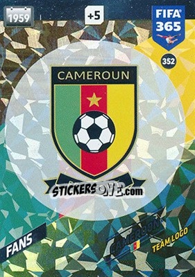Sticker Logo - FIFA 365: 2017-2018. Adrenalyn XL n. 352 - Panini