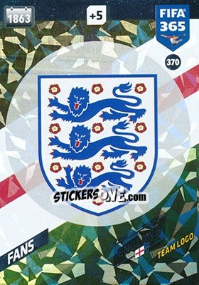 Sticker Logo - FIFA 365: 2017-2018. Adrenalyn XL n. 370 - Panini